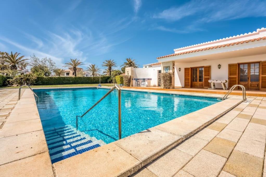 La Calma Espectacular Villa Con Jardin Y Piscina En Menorca S'Algar Ngoại thất bức ảnh