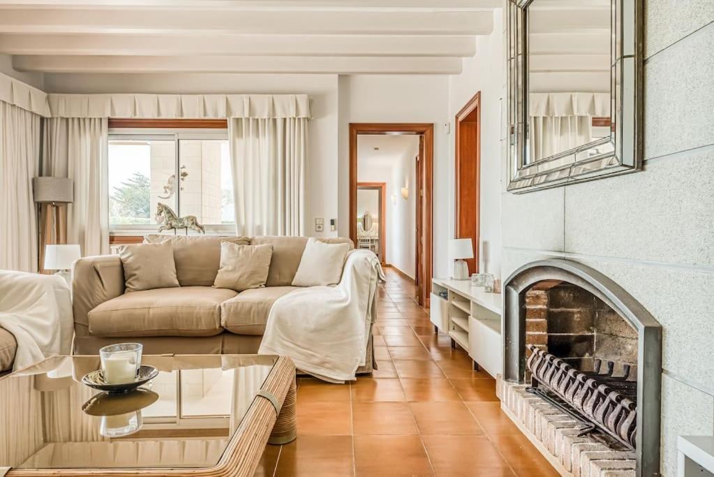 La Calma Espectacular Villa Con Jardin Y Piscina En Menorca S'Algar Ngoại thất bức ảnh