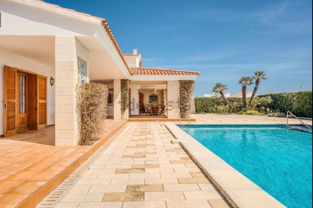 La Calma Espectacular Villa Con Jardin Y Piscina En Menorca S'Algar Ngoại thất bức ảnh