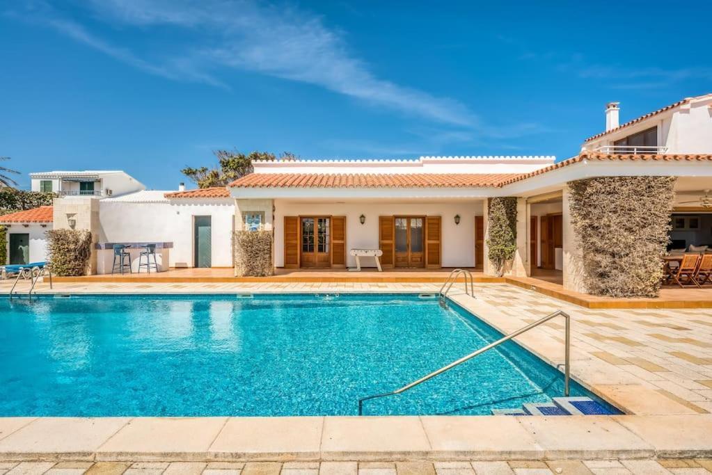La Calma Espectacular Villa Con Jardin Y Piscina En Menorca S'Algar Ngoại thất bức ảnh