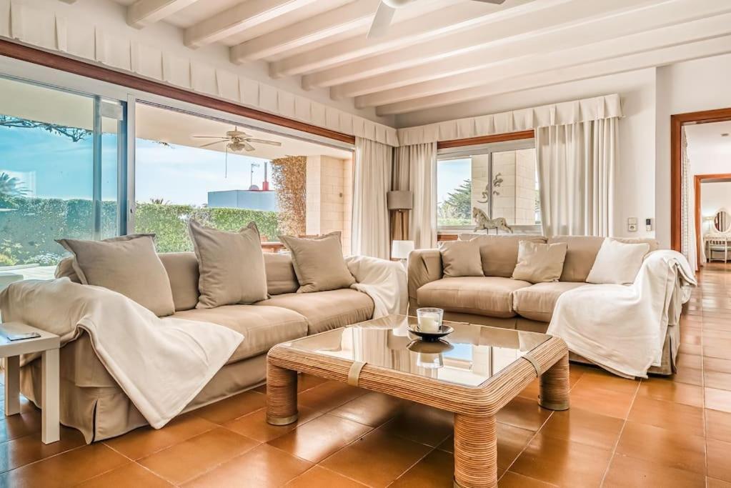 La Calma Espectacular Villa Con Jardin Y Piscina En Menorca S'Algar Ngoại thất bức ảnh