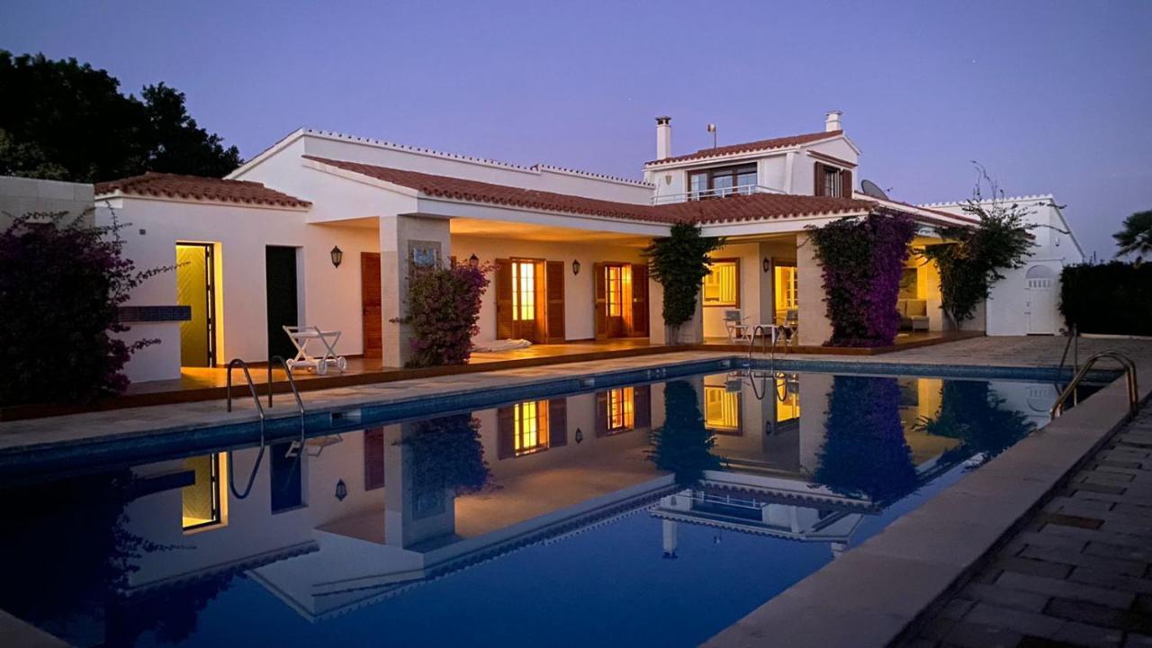 La Calma Espectacular Villa Con Jardin Y Piscina En Menorca S'Algar Ngoại thất bức ảnh