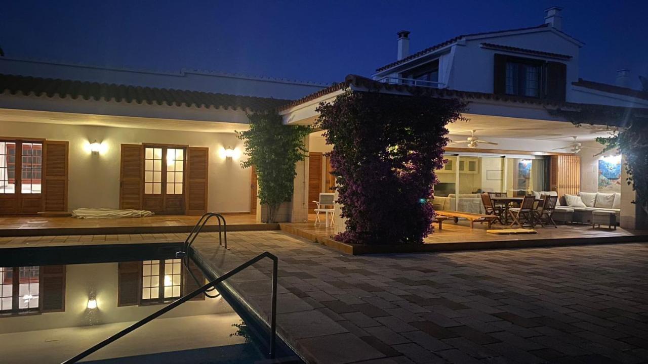 La Calma Espectacular Villa Con Jardin Y Piscina En Menorca S'Algar Ngoại thất bức ảnh